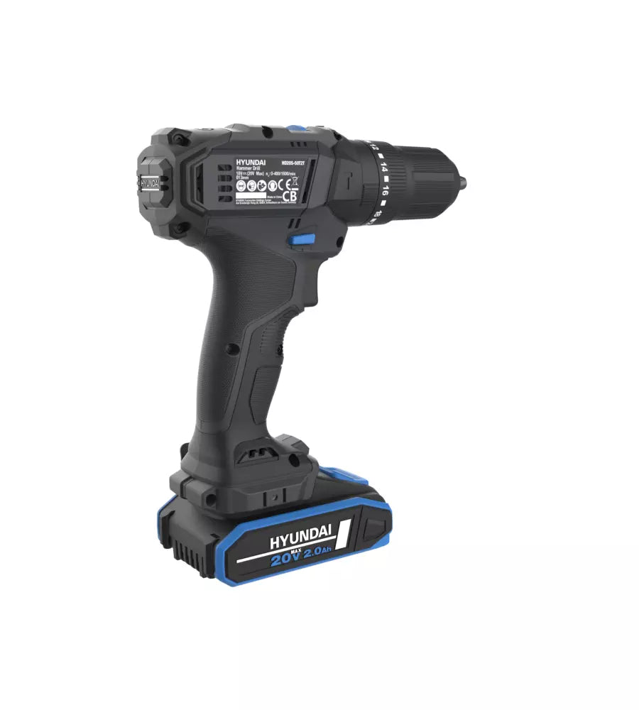 HYUNDAI TRAPANO A PERCURSIONI A BATTERIA 20V cod.25872