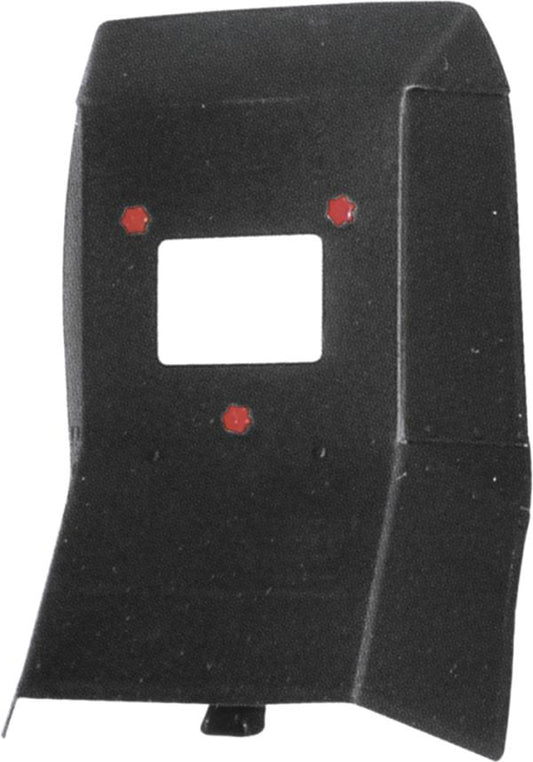 MASCHERA DI PROTEZZIONE  IN FIBRA CURVA A MANO PER SALDATORE