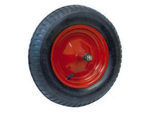 RUOTA PNEUMATICA PER CARRIOLA  -ASSE  cm15