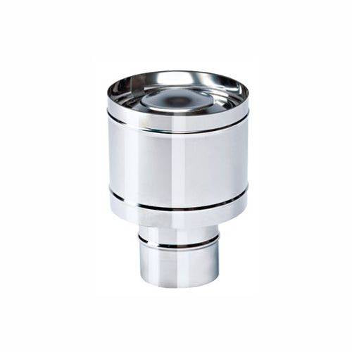 CAPPELLO ANTIVENTO INOX DA 140